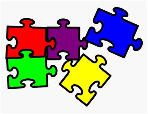 jigsaw puzzle pieces clipart